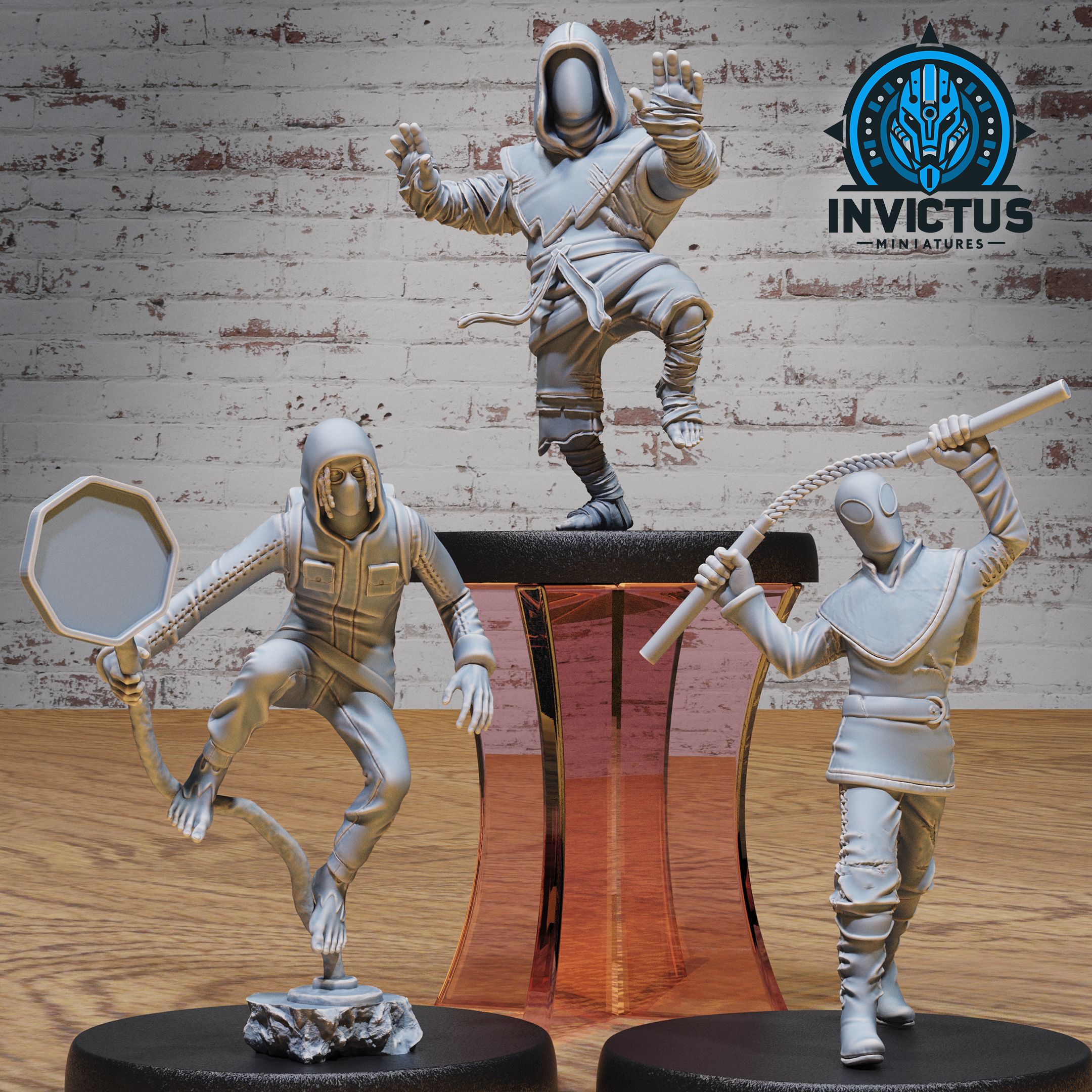 Ninja Clan Set C / Galactic Covert Agent / Martial Art Warrior / Japanese Space Tribe / Cosmic Wars Army / Star Battle Male Samurai / Cyberpunk Shinobi Master / Evil Fighter / Sci-Fi Encounter